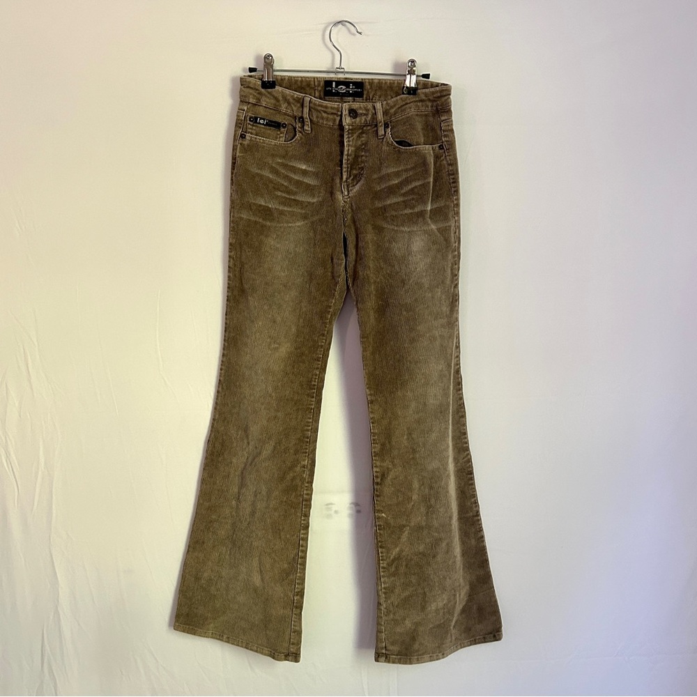 L.e.i corduroy flare jeans